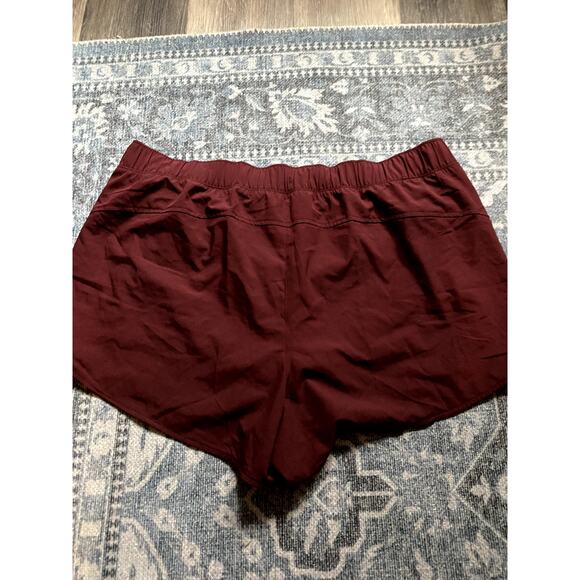 Old Navy Quick Dry XL Burgundy Athletic Shorts Lounge Active Clean Girl Normcore - Picture 6 of 6